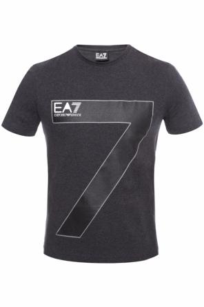 T-shirt z nadrukowanym logo, zdjęcie 1 T-shirt z nadrukowanym logo od EA7 Emporio Armani
